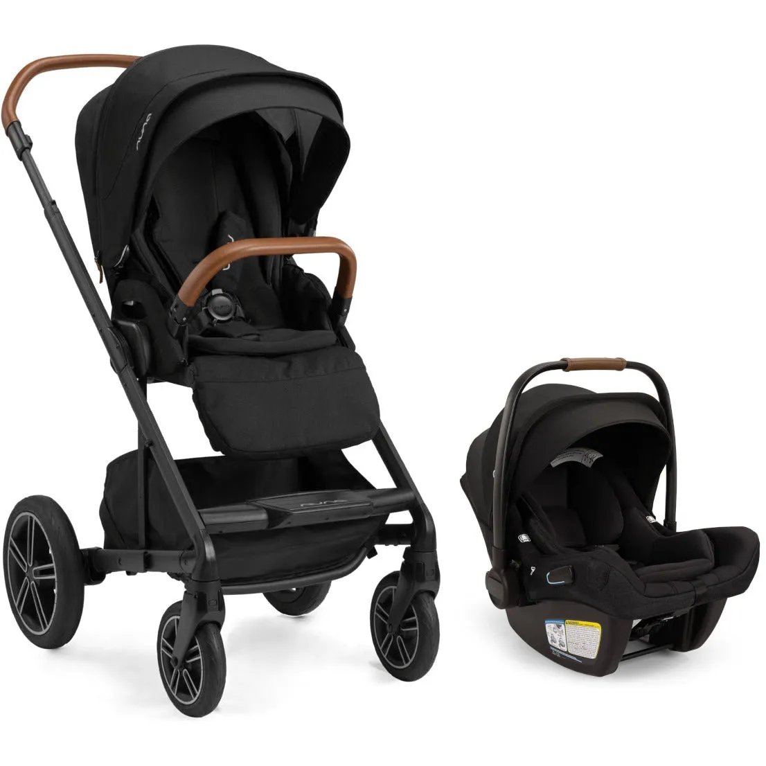 Nuna Mixx Next Stroller   Pipa Aire RX Infant Car Seat Travel System