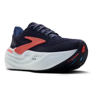 Womens Brooks Running Glycerin Max in Peacoat/Blue Ribbon/Hot Coral